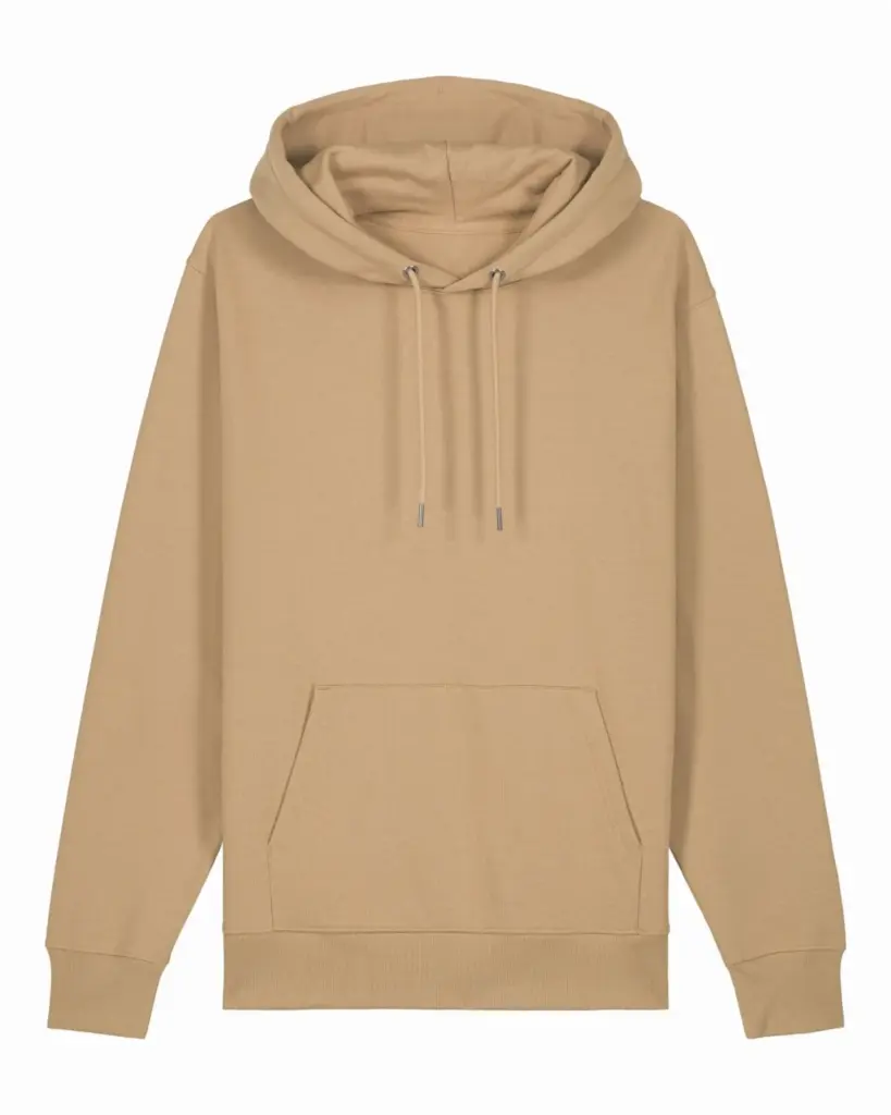 Custom Printed Organic Cotton Hoodie Unisex 350gsm