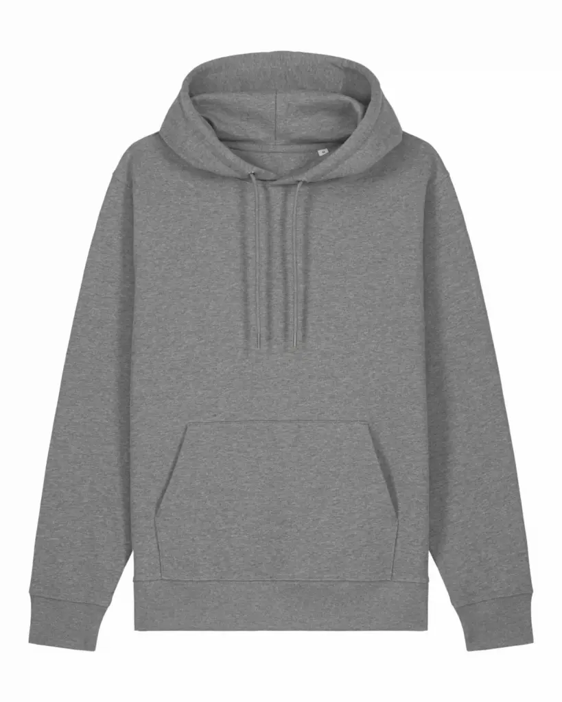 Custom Printed Organic Cotton Hoodie Unisex 350gsm