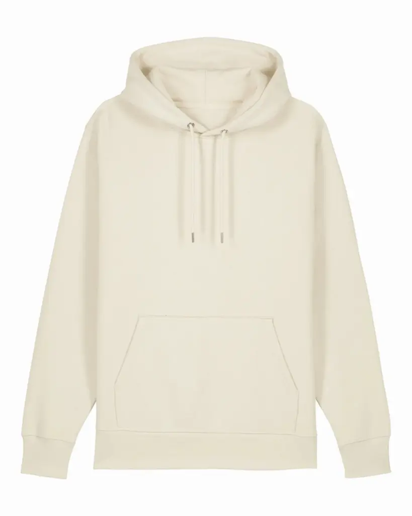 Custom Printed Organic Cotton Hoodie Unisex 350gsm