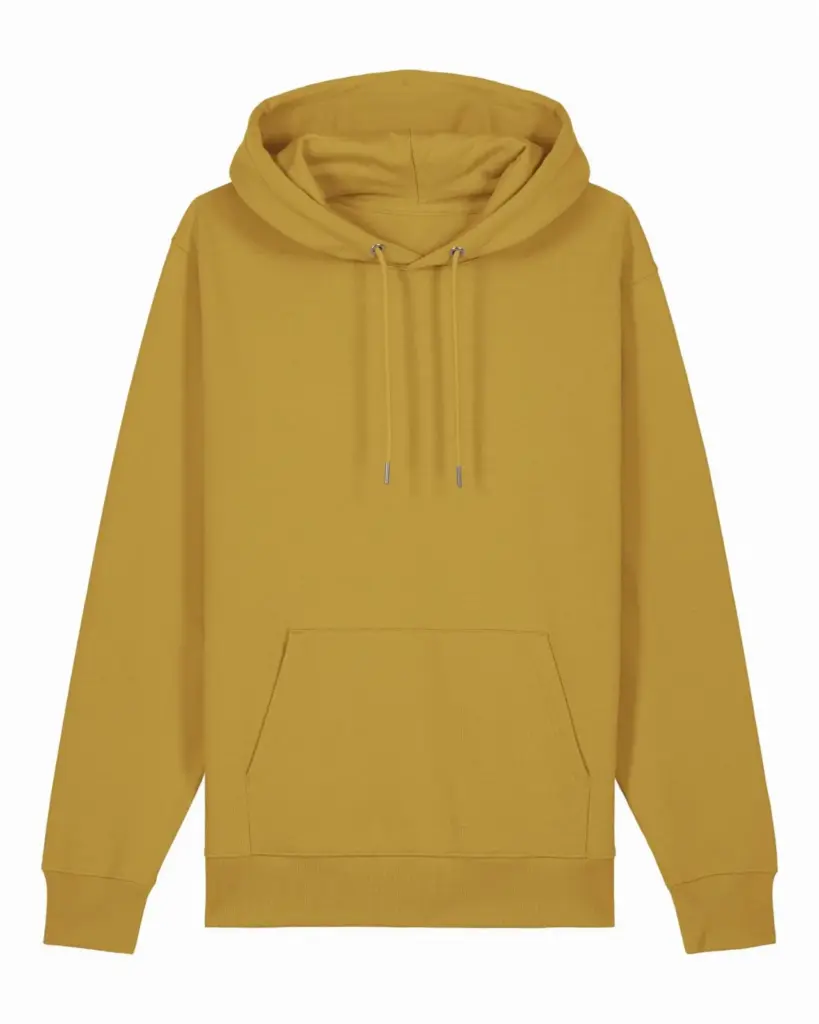 Custom Printed Organic Cotton Hoodie Unisex 350gsm