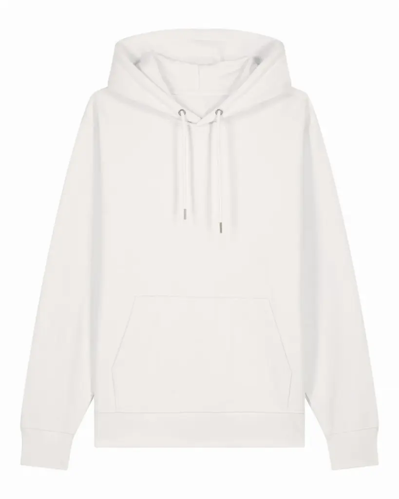 Custom Printed Organic Cotton Hoodie Unisex 350gsm