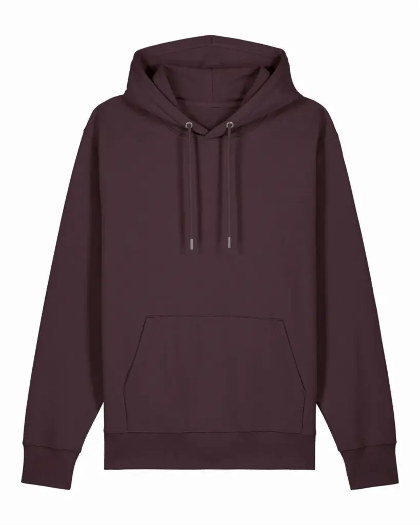 Custom Printed Organic Cotton Hoodie Unisex 350gsm
