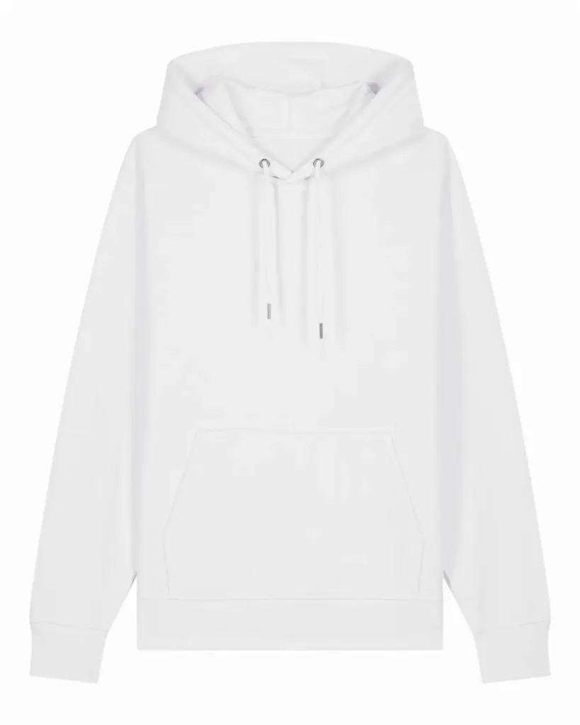 Custom Printed Organic Cotton Hoodie Unisex 350gsm