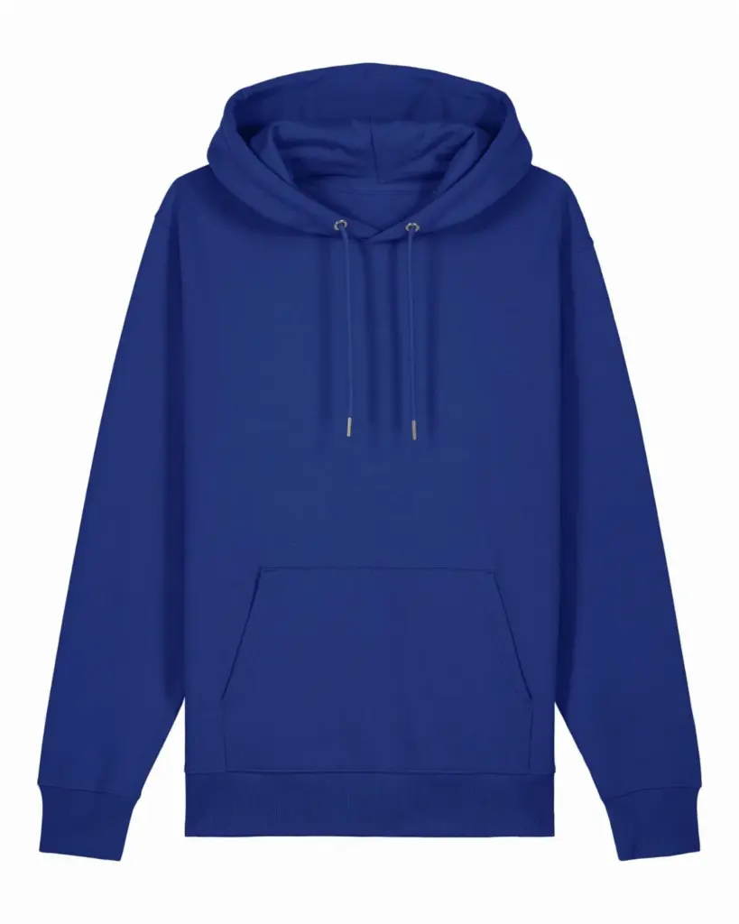Custom Printed Organic Cotton Hoodie Unisex 350gsm