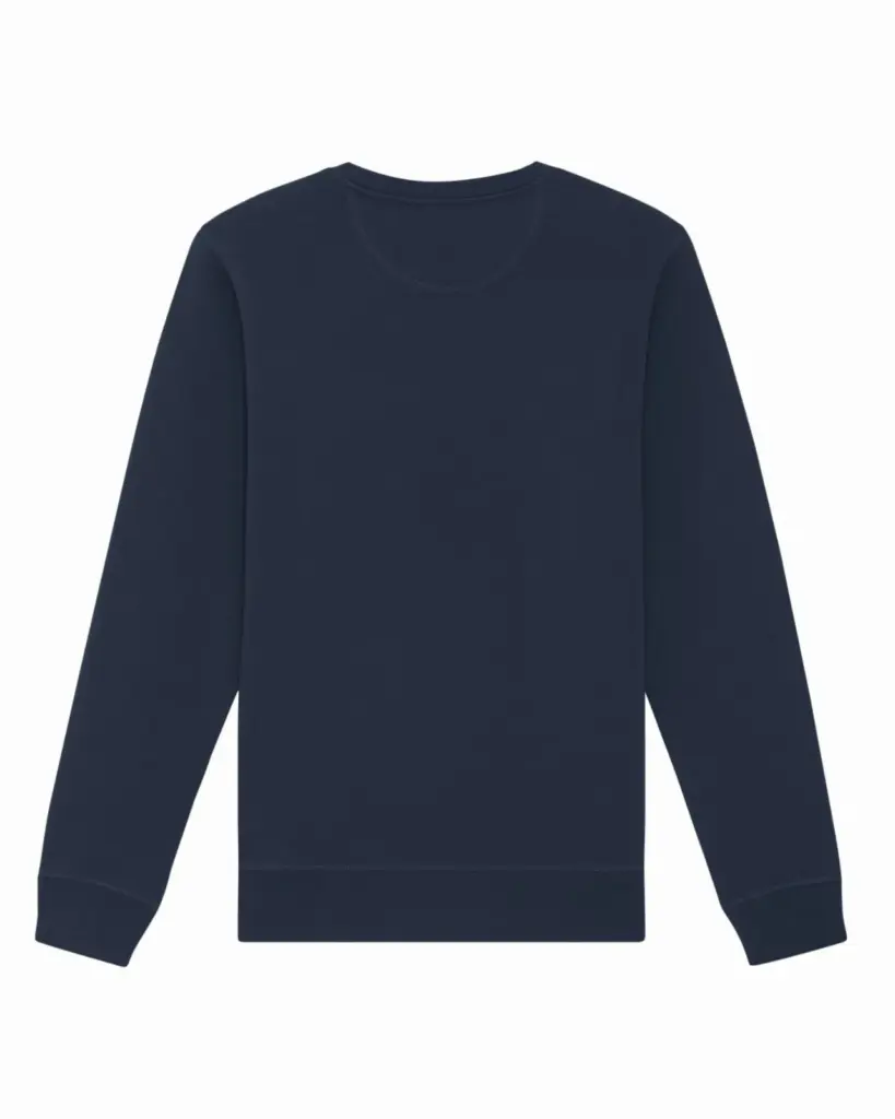 Unisex Sweatshirt bedruckbar Bio-Baumwolle Rundhals — Produktfoto 3