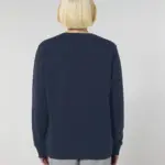 Custom Print Unisex Crewneck Sweater Organic Cotton — product photo 5