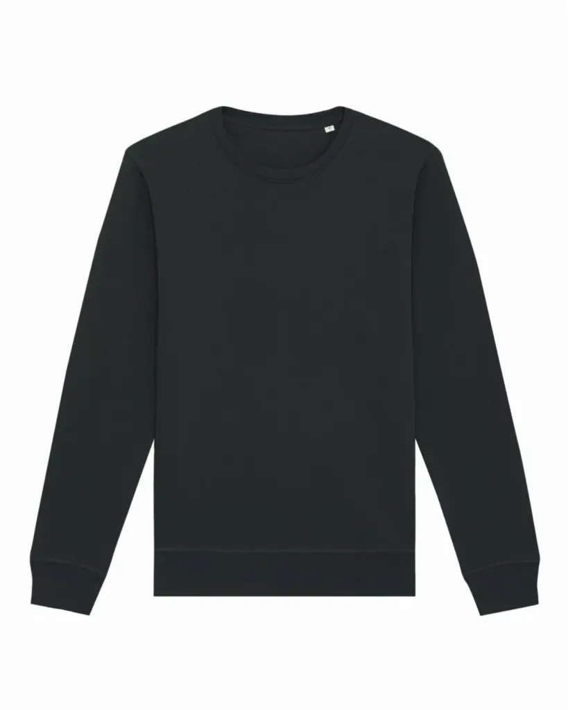 Unisex Sweatshirt bedruckbar Bio-Baumwolle Rundhals