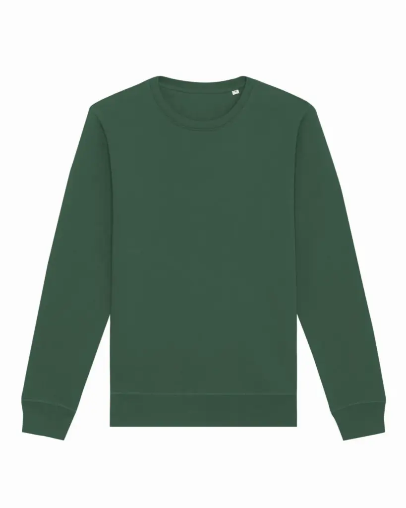 Unisex Sweatshirt bedruckbar Bio-Baumwolle Rundhals