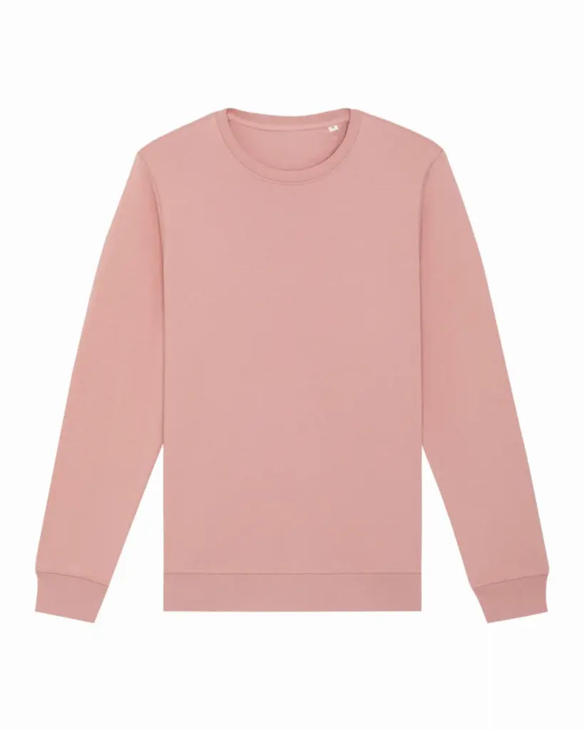 Unisex Sweatshirt bedruckbar Bio-Baumwolle Rundhals