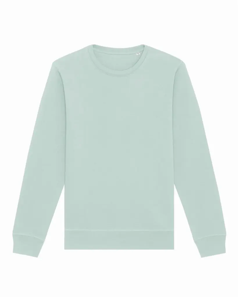 Unisex Sweatshirt bedruckbar Bio-Baumwolle Rundhals