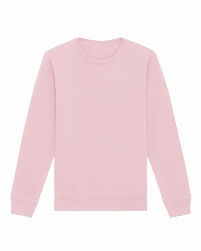 Unisex Sweatshirt bedruckbar Bio-Baumwolle Rundhals