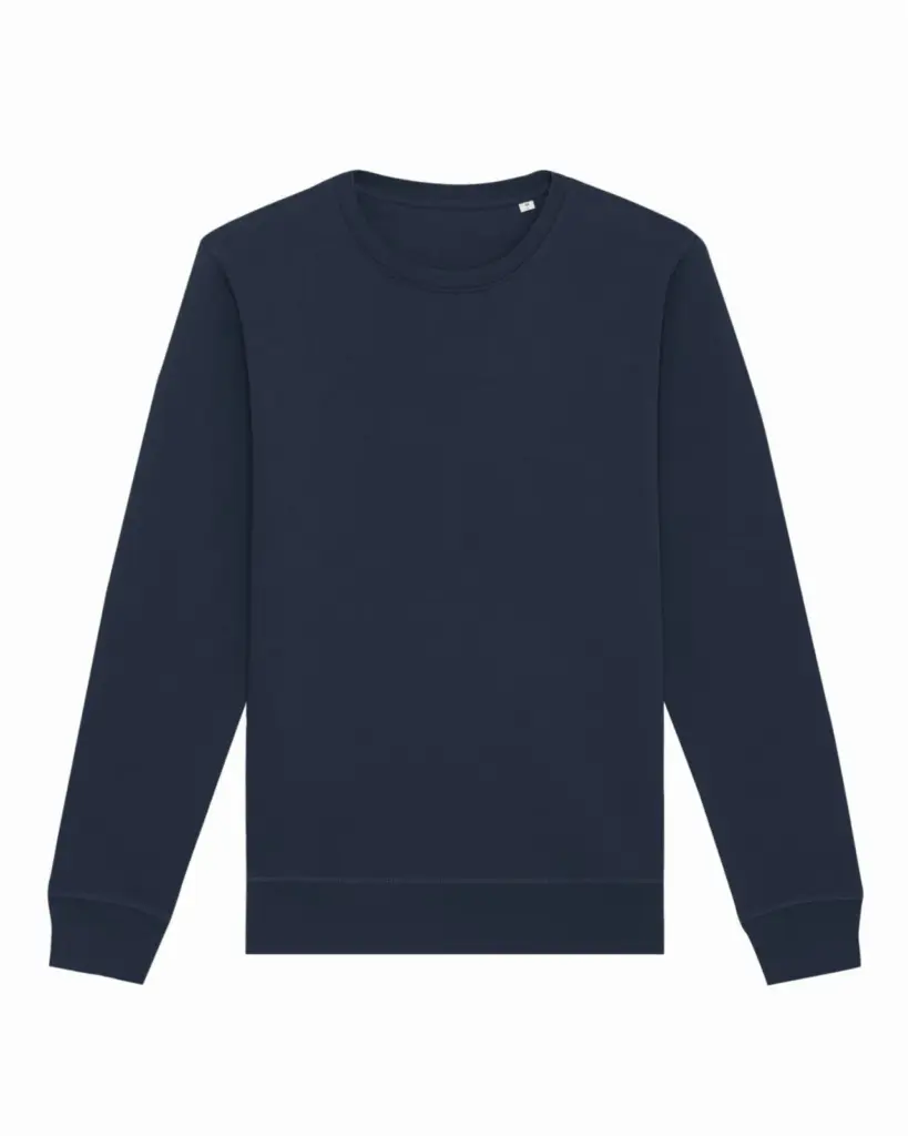 Unisex Sweatshirt bedruckbar Bio-Baumwolle Rundhals — Produktfoto 2