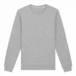 Unisex Sweatshirt bedruckbar Bio-Baumwolle Rundhals