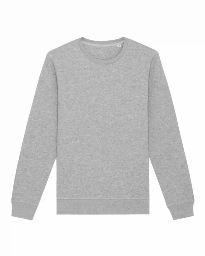 Unisex Sweatshirt bedruckbar Bio-Baumwolle Rundhals