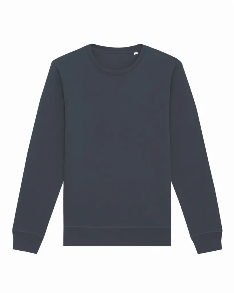 Unisex Sweatshirt bedruckbar Bio-Baumwolle Rundhals
