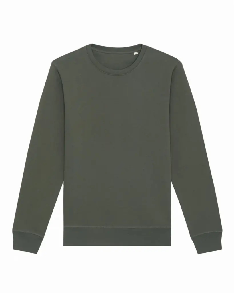 Unisex Sweatshirt bedruckbar Bio-Baumwolle Rundhals