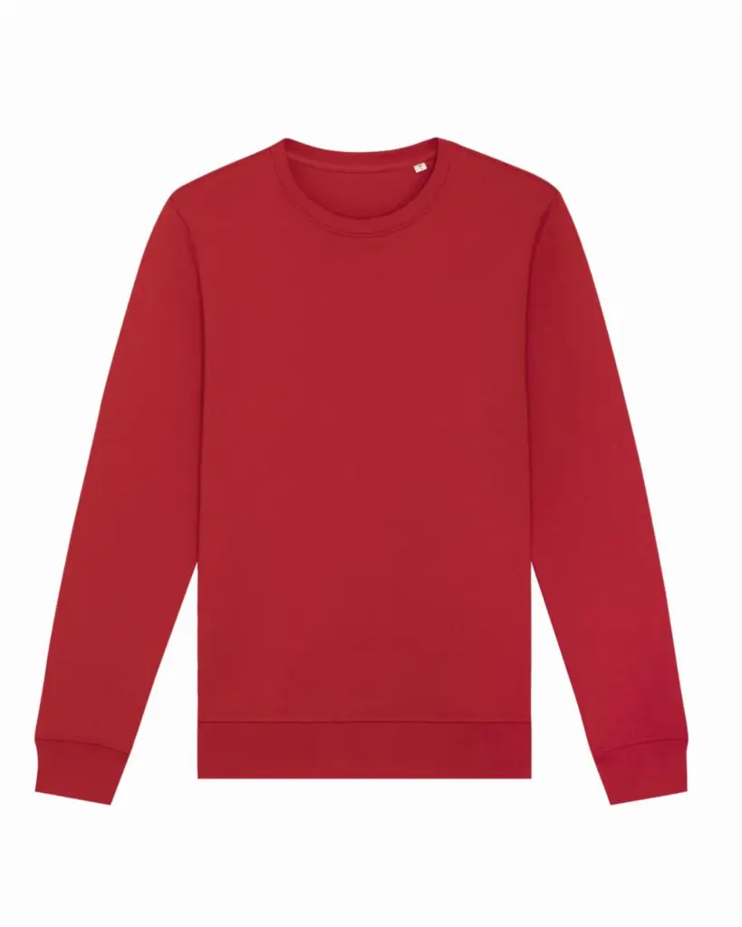Unisex Sweatshirt bedruckbar Bio-Baumwolle Rundhals