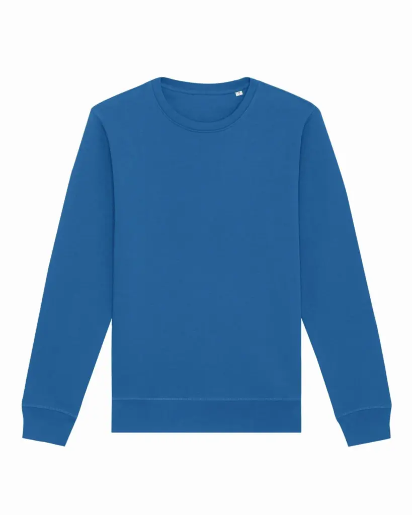Unisex Sweatshirt bedruckbar Bio-Baumwolle Rundhals