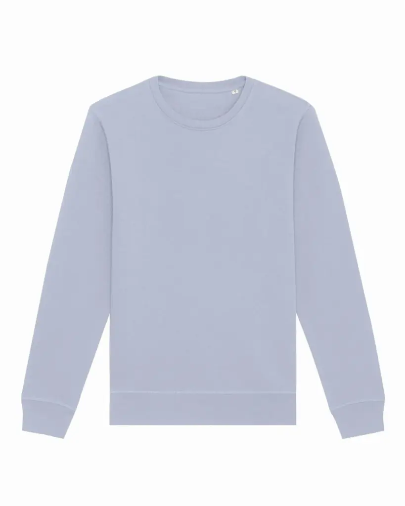 Unisex Sweatshirt bedruckbar Bio-Baumwolle Rundhals