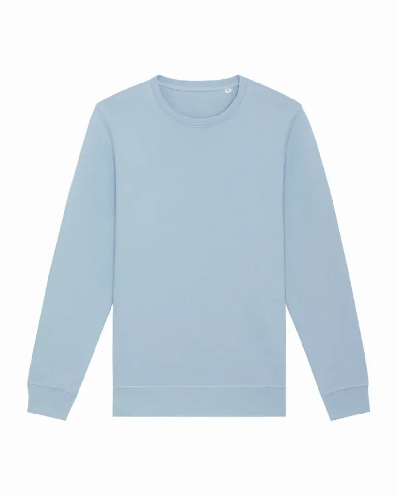 Unisex Sweatshirt bedruckbar Bio-Baumwolle Rundhals