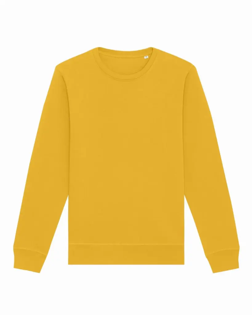 Unisex Sweatshirt bedruckbar Bio-Baumwolle Rundhals