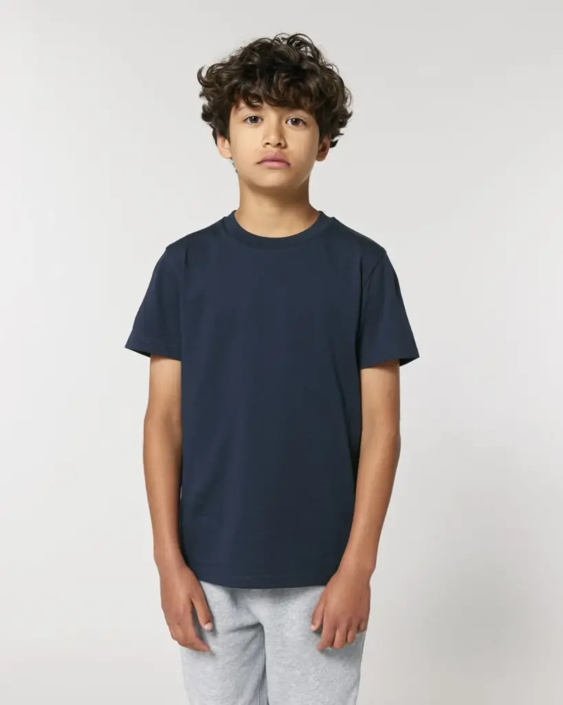 Kinder T-Shirt bedruckbar Bio-Baumwolle 155 g/m² — Produktfoto 5