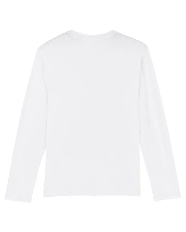 Stanley Shuffler Iconisch mannen-T-shirt met lange mouwen, white