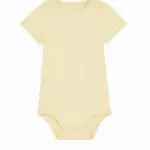 S/S Babyrompertje, 210 gr/m², butter