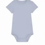 S/S Babyrompertje, 210 gr/m², serene blue