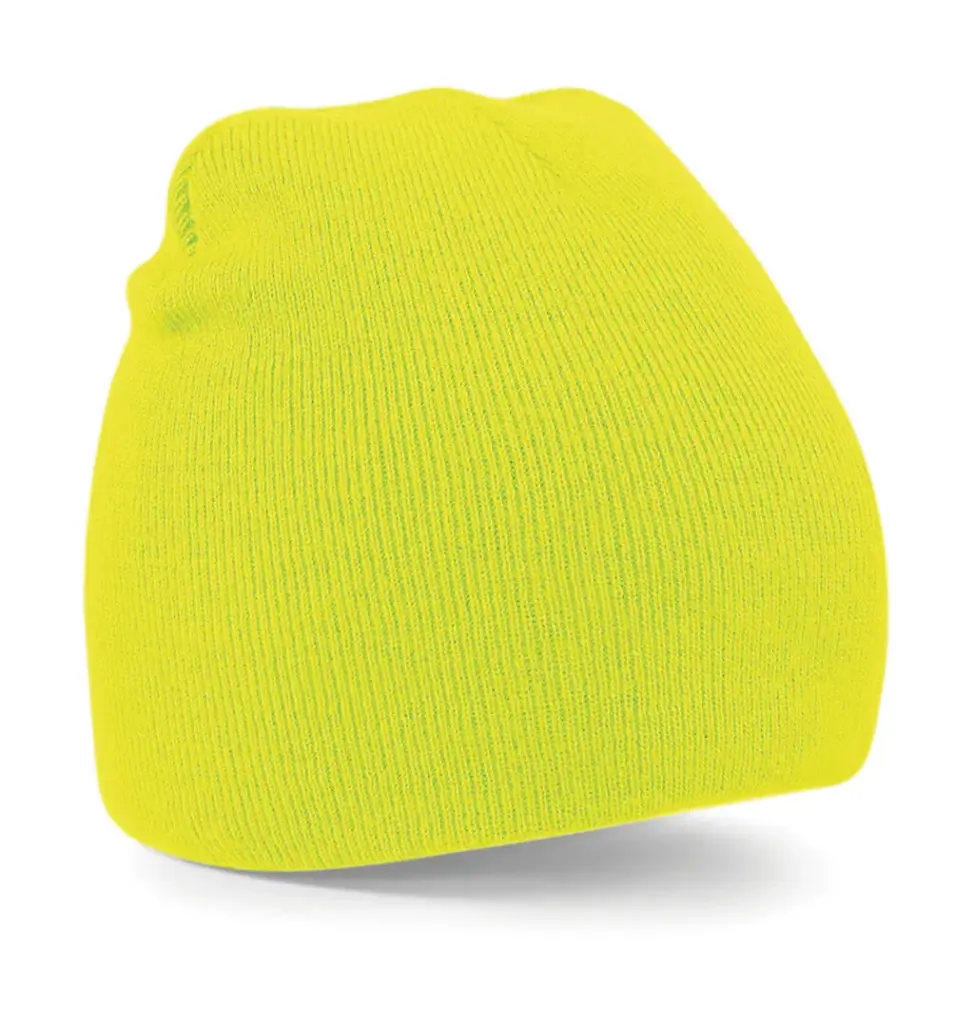 00369 - Original Pull-On Beanie, fluorescent yellow — productfoto 12