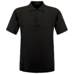 00517 - Coolweave Wicking Polo, black