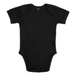 01047 - Baby Bodysuit, black — productfoto 3