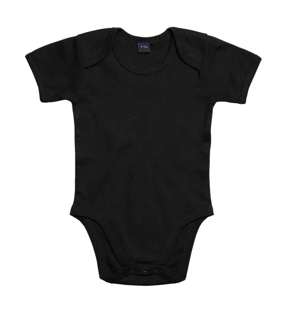 01047 - Baby Bodysuit, black — productfoto 3