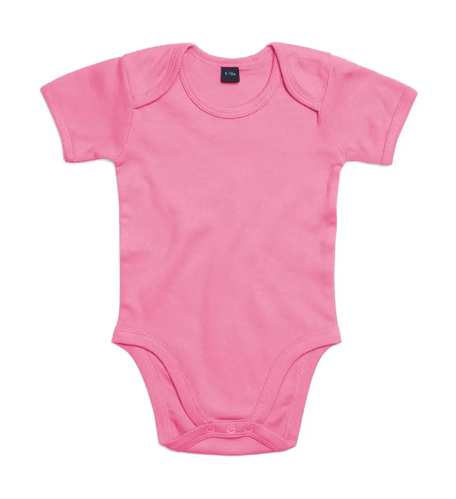 01047 - Baby Bodysuit, bubble gum pink — productfoto 15