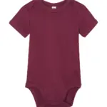 01047 - Baby Bodysuit, burgundy — productfoto 18