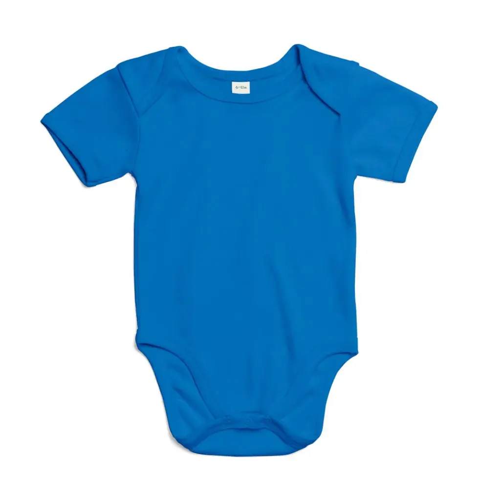 01047 - Baby Bodysuit, cobalt blue organic — productfoto 9