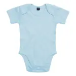 01047 - Baby Bodysuit, dusty blue — productfoto 8
