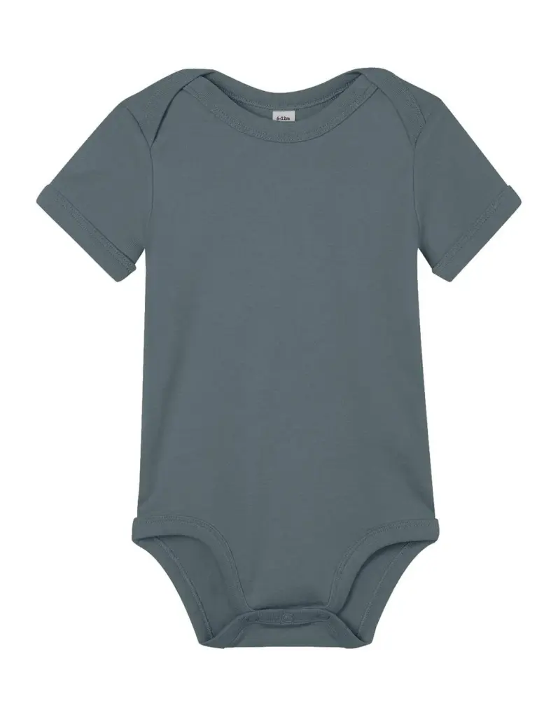 01047 - Baby Bodysuit, moon grey — productfoto 5