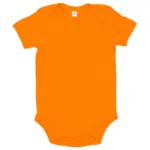 01047 - Baby Bodysuit, orange organic — productfoto 13