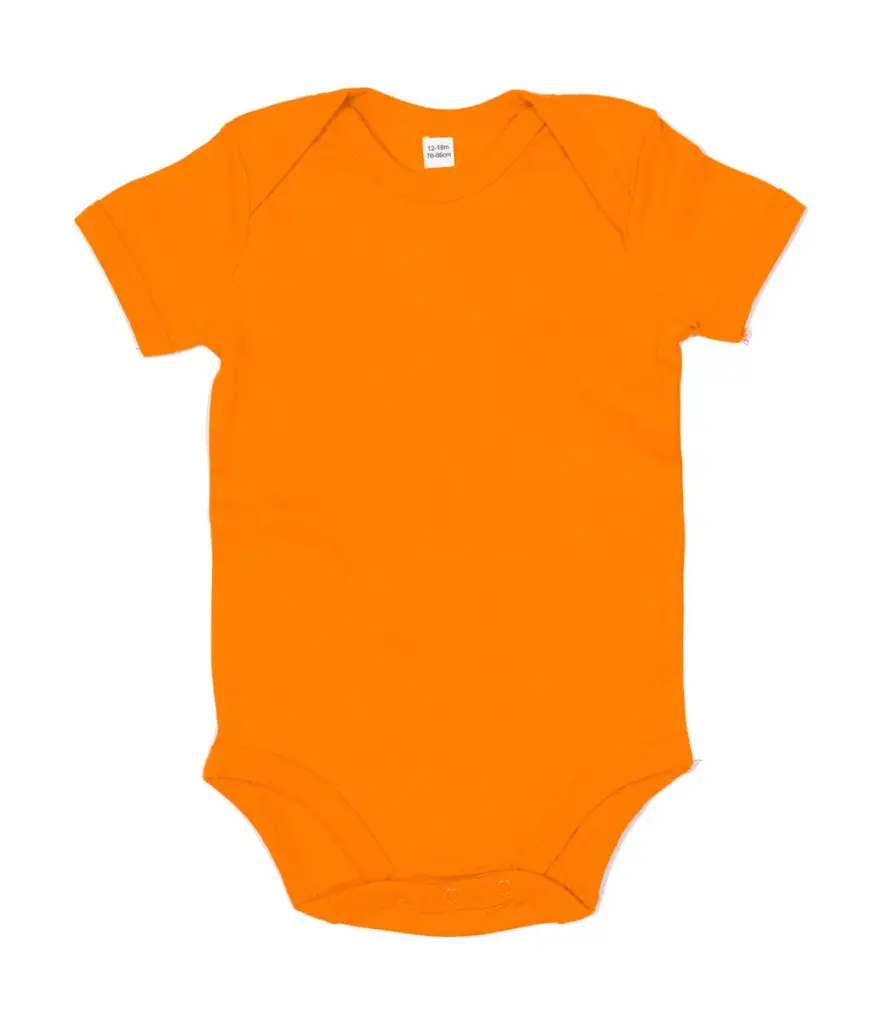 01047 - Baby Bodysuit, orange organic — productfoto 13