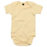 01047 - Baby Bodysuit, soft yellow — productfoto 23