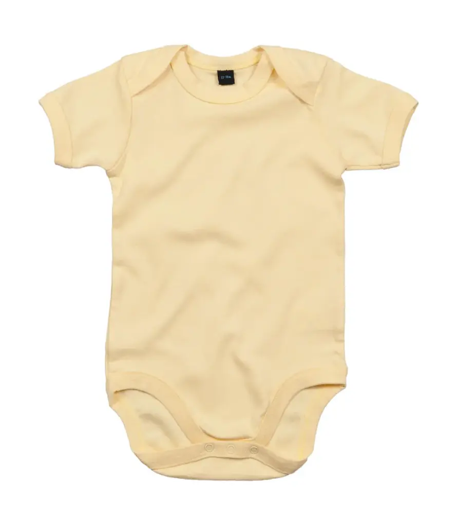 01047 - Baby Bodysuit, soft yellow — productfoto 23