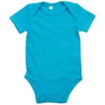 01047 - Baby Bodysuit, surf blue organic — productfoto 10