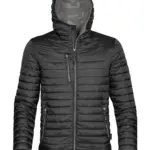 01218 - Gravity Thermal Jacket, black / charcoal — productfoto 2