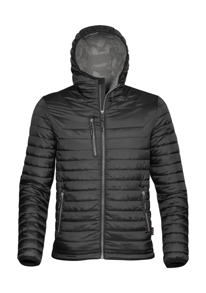 01218 - Gravity Thermal Jacket, black / charcoal — productfoto 2