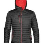 01218 - Gravity Thermal Jacket, black/true red