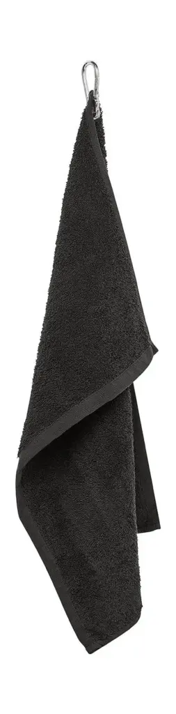 01264 - Thames Golf Towel 30x50 cm, black — productfoto 2
