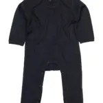 01347 - Baby Rompasuit, black — productfoto 2