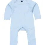 01347 - Baby Rompasuit, dusty blue — productfoto 5