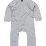01347 - Baby Rompasuit, heather grey melange — productfoto 3